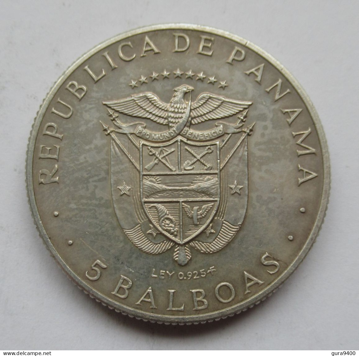 Panama 5 Balboas 1970 - Panama