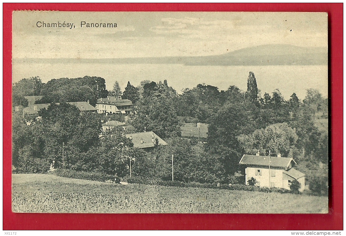 HBK-19  Chambésy, Panorama. Cachet 1921 - Pregny-Chambésy