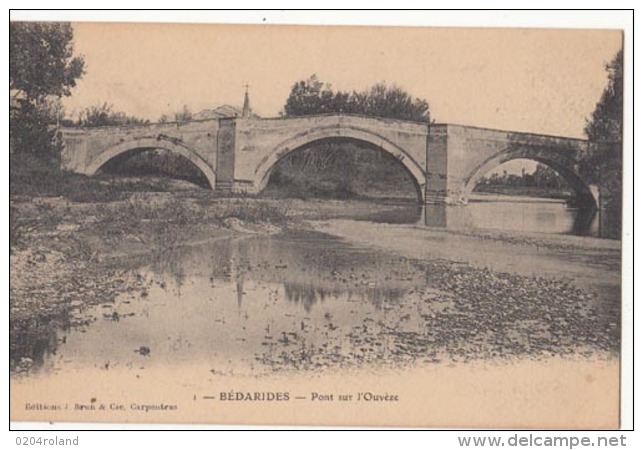Dep 84 - Bédarides - Pont Sur L'Ouvèze   : Achat Immédiat - Bedarrides