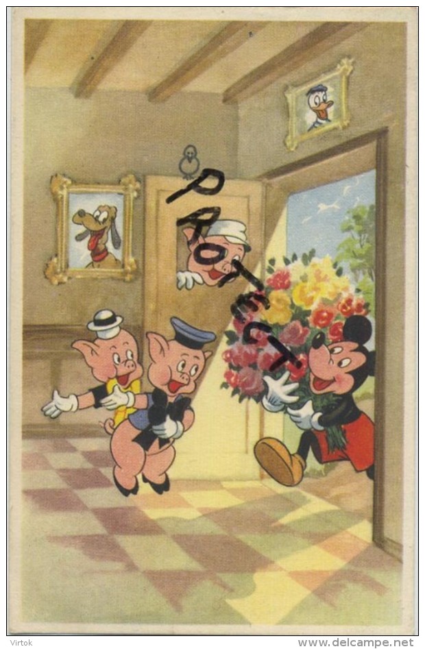 Disney :   Mickey Mouse   Pigs - Varken-cochon - Autres & Non Classés