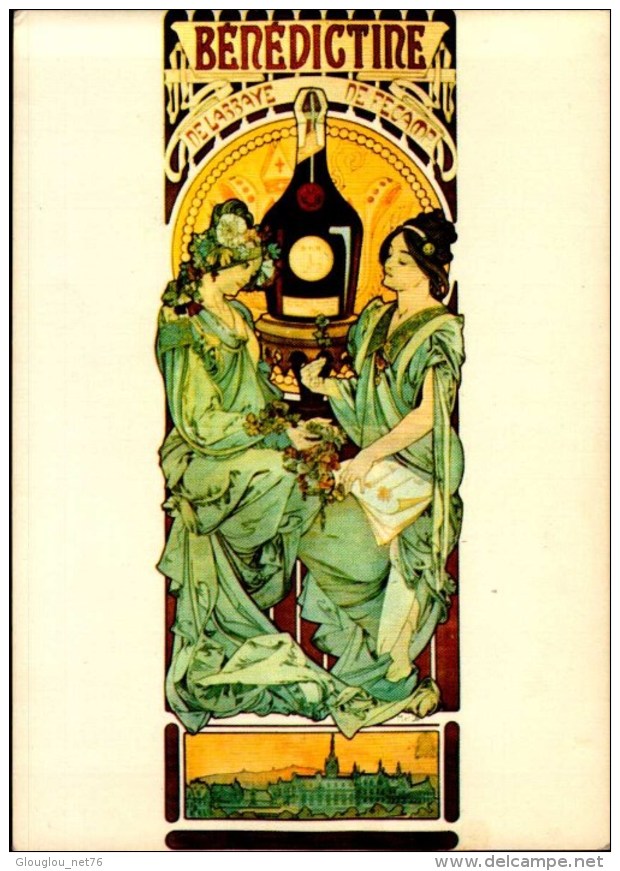 MUCHA..BENEDICTINE...REPRO ..CPM - Mucha, Alphonse