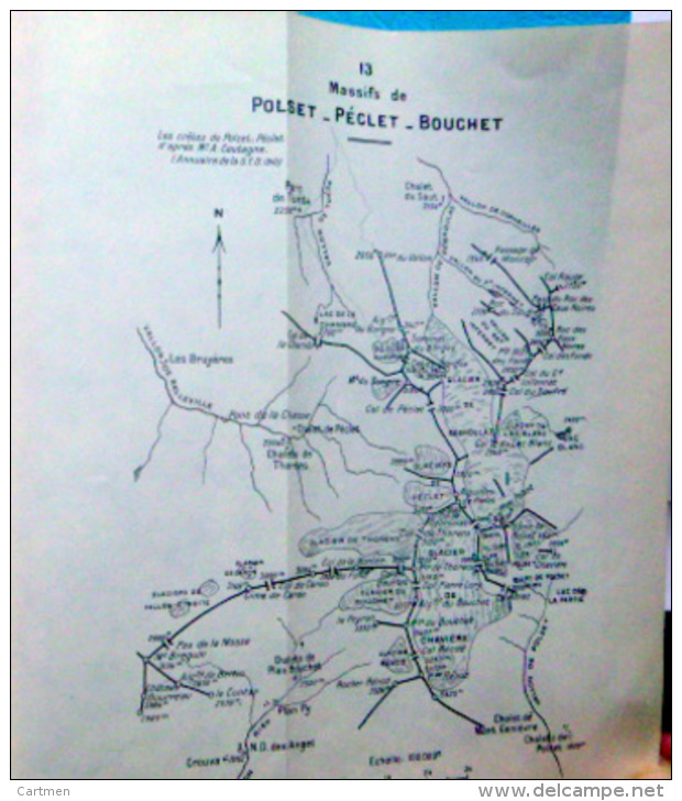 ALPINISME MONTAGNE GUIDE GAILLARD POUR L'ALPINISME HOTELS REFUGES COLS ITINERAIRES 1912