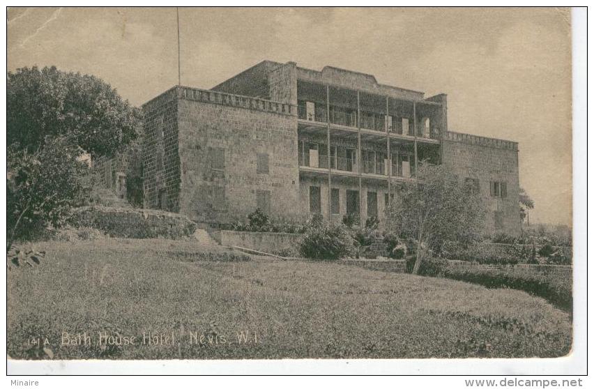 NEVIS B.W.I. Bath House Hôtel - CHARLESTOWN - Saint-Christophe-et-Niévès