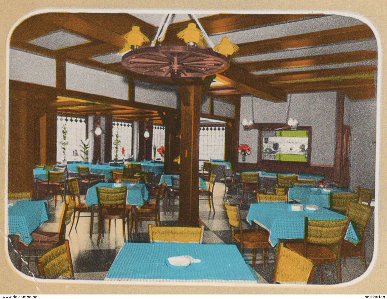 ÄLTERE POSTKARTE GREVEN RECKENFELD RESTAURANT UND KAFFEEWIRTSCHAFT ZUR WALDBÜHNE Ansichtskarte Cpa AK Postcard - Greven