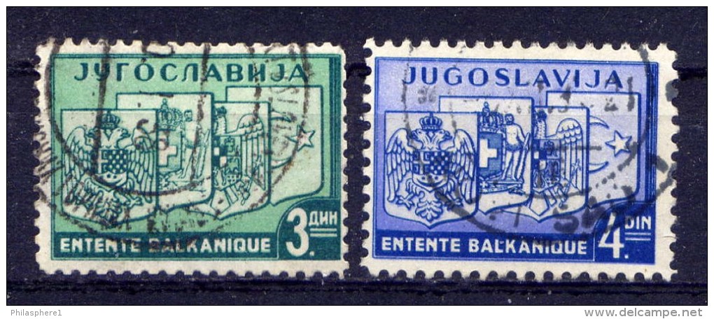 Jugoslawien Nr.348/9         O  Used        (364) - Gebraucht