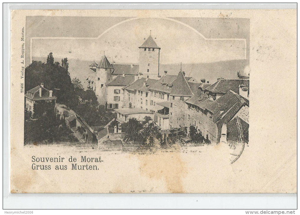 Suisse - Fribourg Souvenir De Morat Gruss Aus Murten - Fribourg