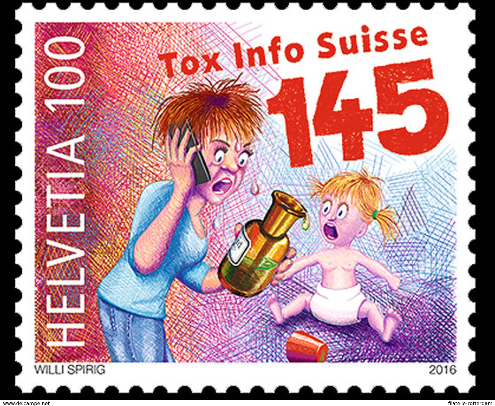Zwitserland / Suisse - Postfris / MNH - 50 Jaar Tox Info 2016 NEW!! - Ungebraucht