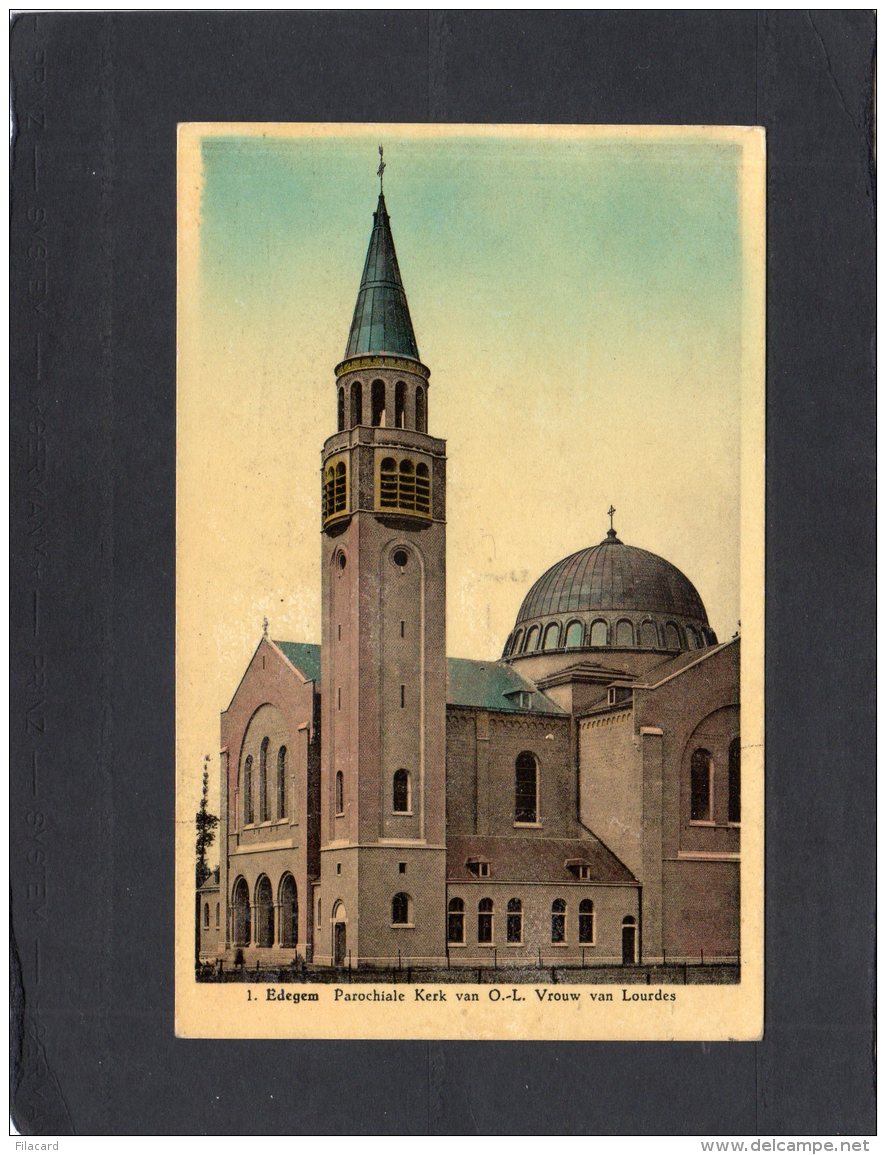 64327     Belgio,  Edegem,  Parochiale Kerk Van O.-L. Vrouw Van Lourdes,  VG - Edegem