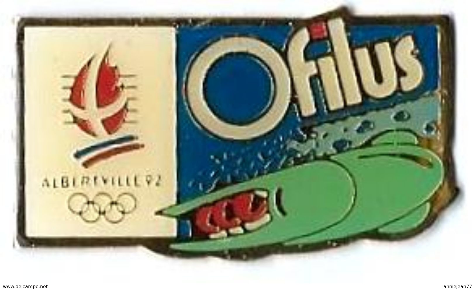 JO ALBERTVILLE 92 - J11 - OFILUS - Verso : C / COJO 1989 - Jeux Olympiques