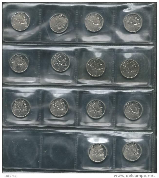 BELGIQUE 1987-1993 MORIN 820-833 FLEURS DE COIN  50 FRANCS/FRANK - 50 Francs