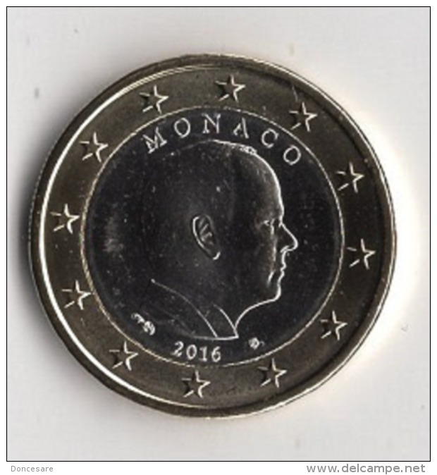 ** RARE 1 EURO MONACO 2016 NEUVE  ** - Monaco