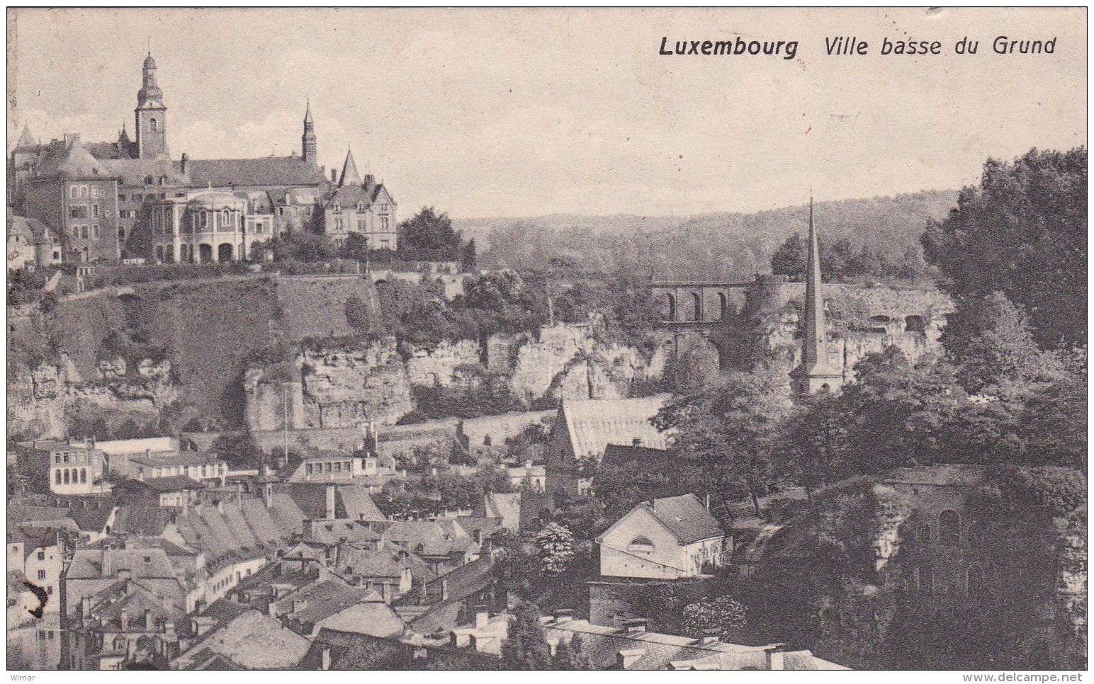 Luxembourg - Ville &gt;  Ville Basse Du Grund - Luxemburg - Town