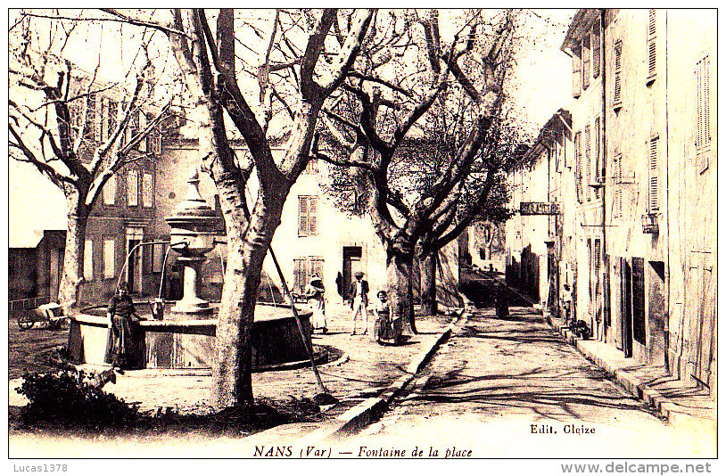 83 / NANS / FONTAINE DE LA PLACE - Nans-les-Pins