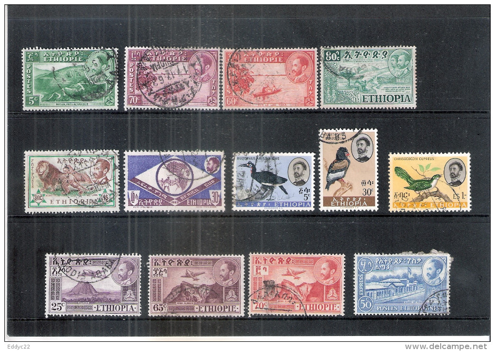 Ethiopie - Petit Lot - Obl/gest/used - CV:26,00 (à Voir) - Ethiopie