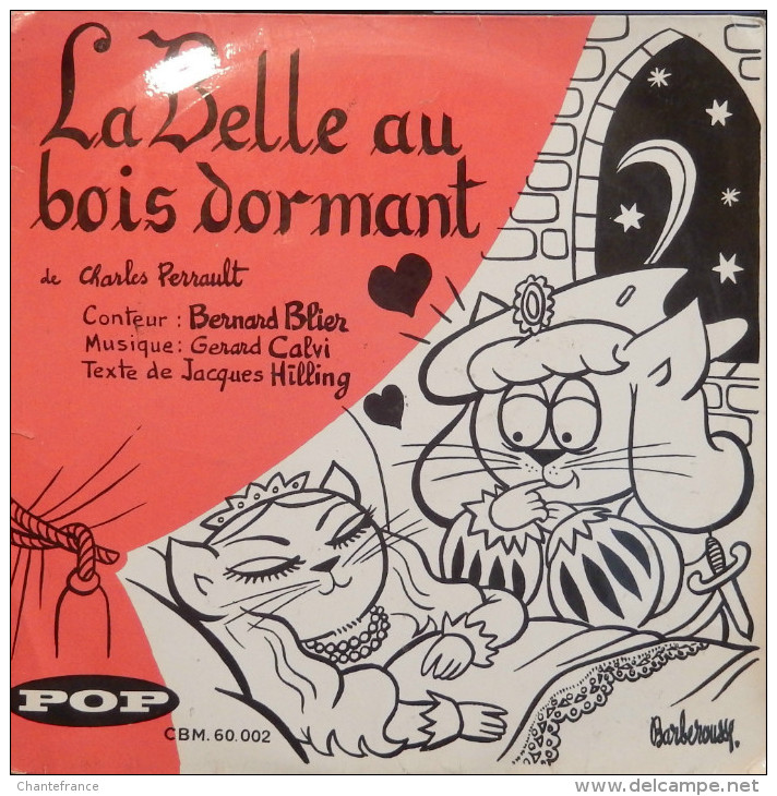Bernard Blier 33t. 25cm *la Belle Au Bois Dormant* - Children