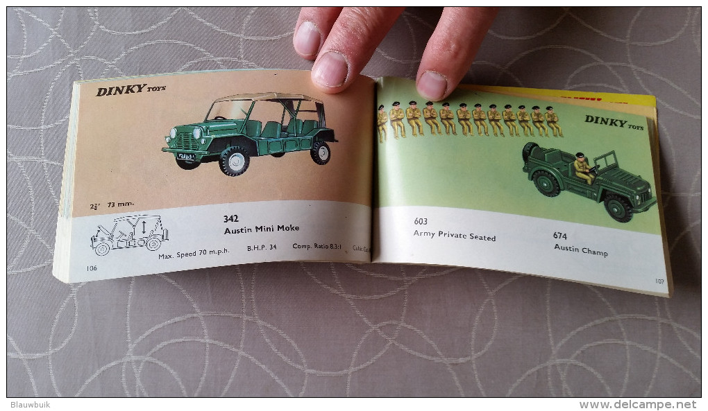 Dinky Toys Catalogus 1966 1ste Editie Belgie - Catalogues