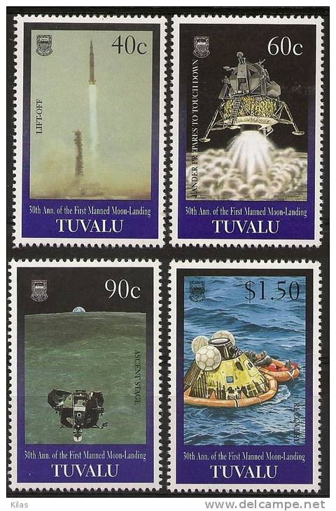 TUVALU  Moonlanding Anniversary - Oceania