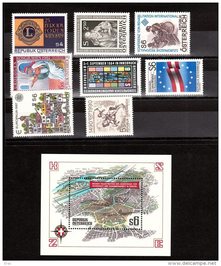 AUTRICHE - Lot De Timbres Neufs ** - Cote +15 - Colecciones