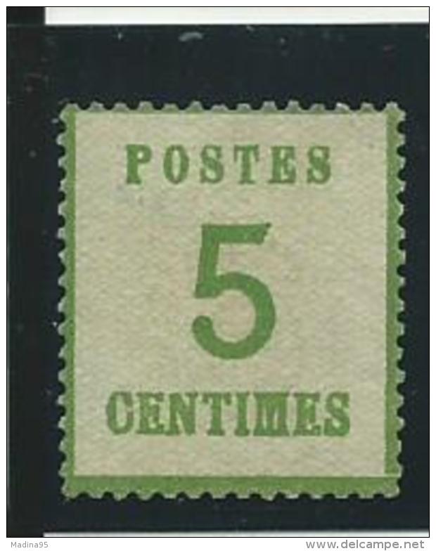 FRANCE: *, ALS-LOR: N°4, Ab Centré, B - Unused Stamps