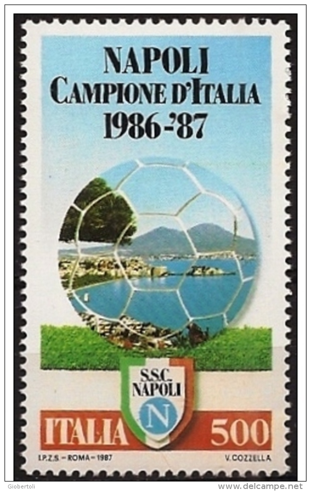 Italia/Italy/Italie: Napoli Campione D'Italia, Naples Champion Italien, Naples Italian Champion - Neufs