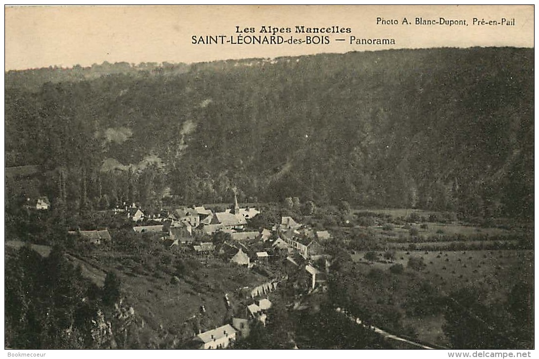 72 SAINT LEONARD DES BOIS  PANORAMA  LES ALPES MANCELLES - Saint Leonard Des Bois