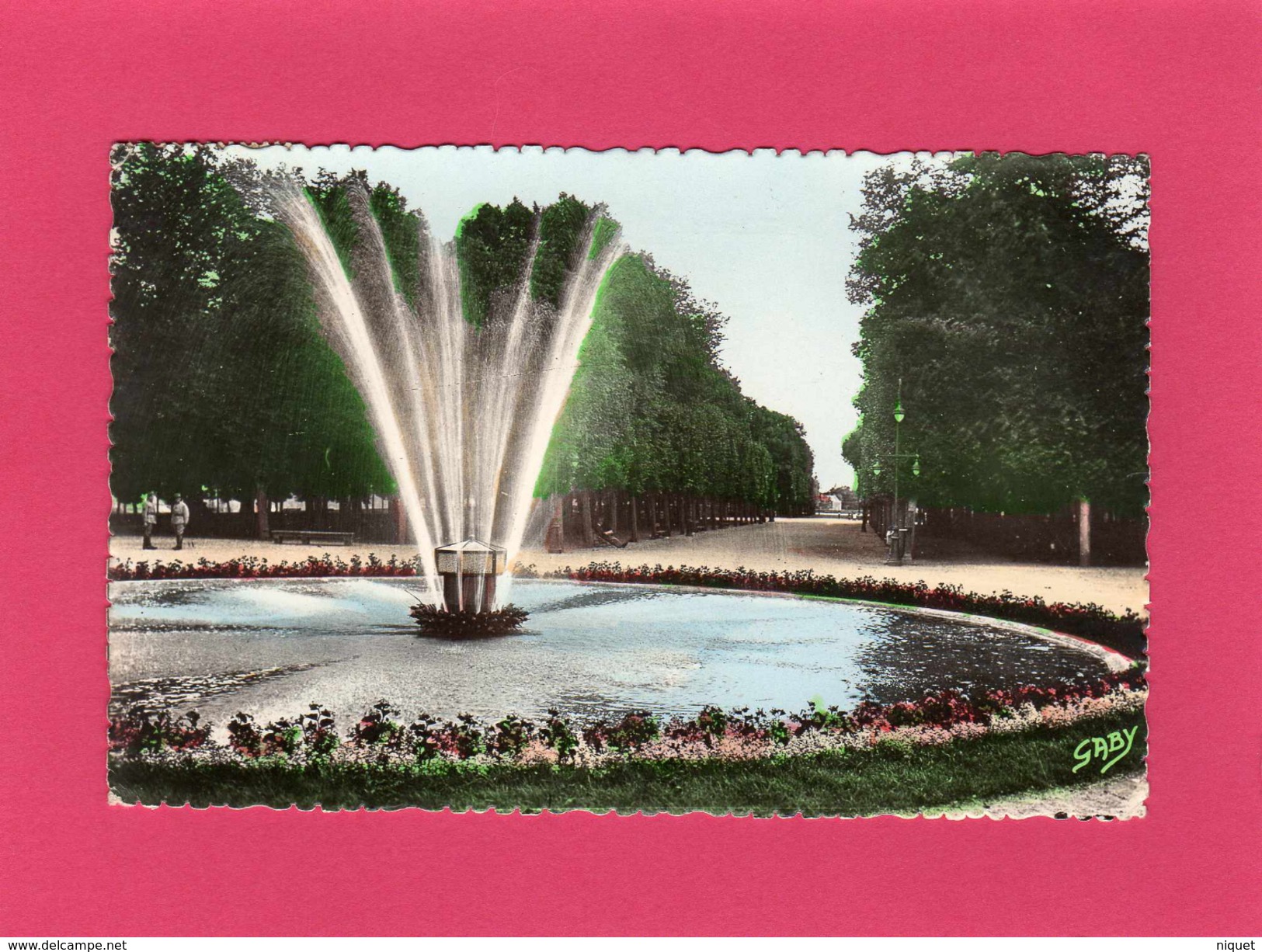 POITIERS, Grand Bassin Du Parc De Blossac, Animée, 1958, (Artaud), 86 Vienne. - Poitiers