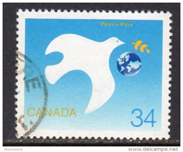 Canada 1986 International Peace Year, Used (SG1215) - Used Stamps