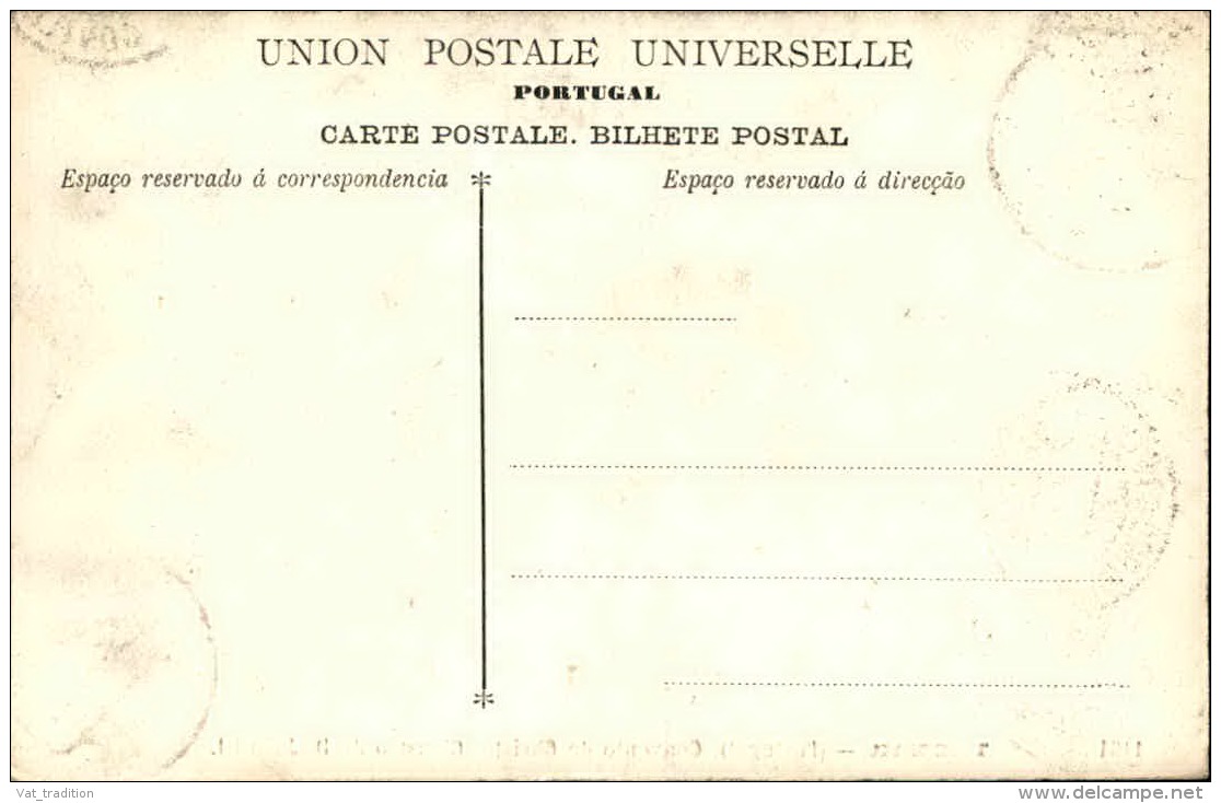 PORTUGAL - Timbre Surchargé Sur Carte Postale De Thomar En 1911 - A Voir- L  3152 - Lettres & Documents