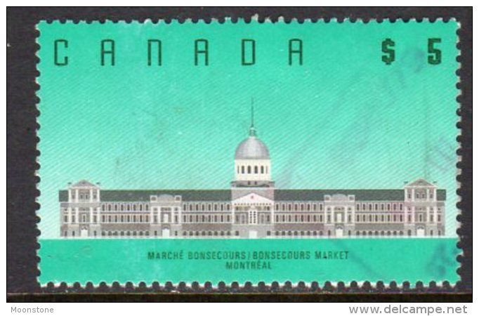 Canada 1988-93 $5 Bonsecours Market Definitive, Used (SG1279) - Used Stamps