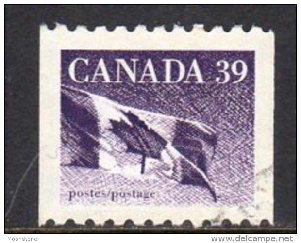 Canada 1989-2005 39c Coil Stamp Definitive, Used (SG1360) - Oblitérés