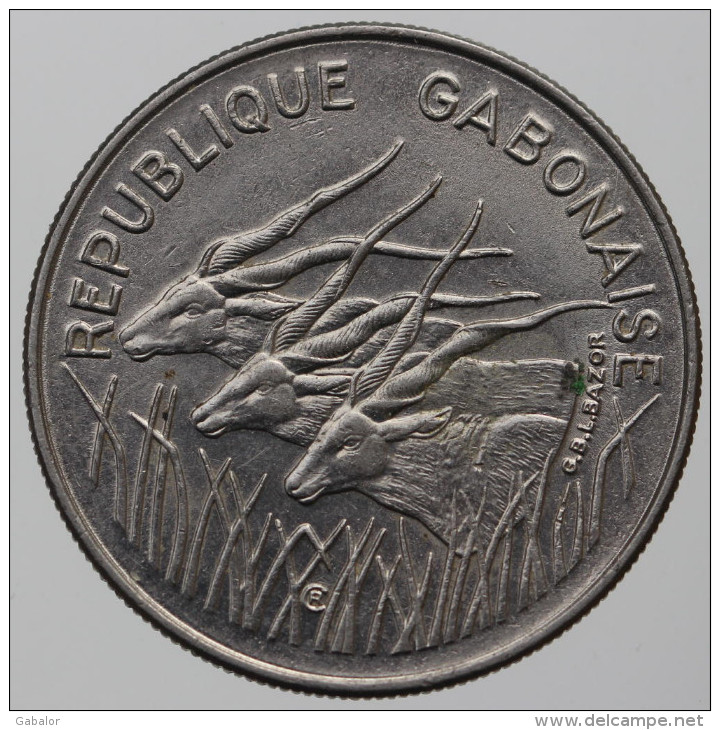 Gabon - 100 Francs, 1975 - Gabon