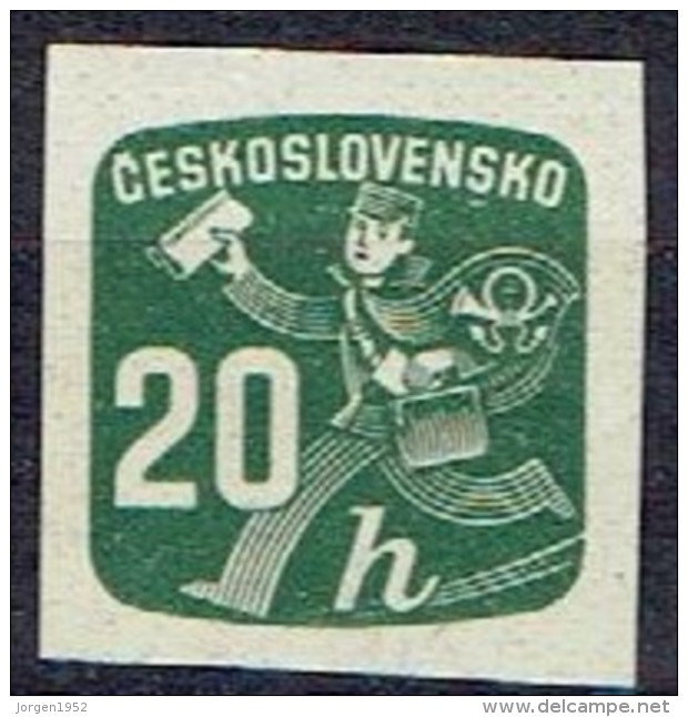 CZECHOSLOVAKIA # FROM 1945  STAMPWORLD 479* - Newspaper Stamps