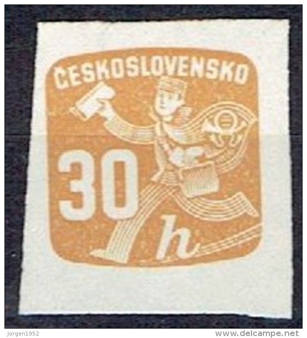 CZECHOSLOVAKIA # FROM 1945  STAMPWORLD 481* - Zeitungsmarken