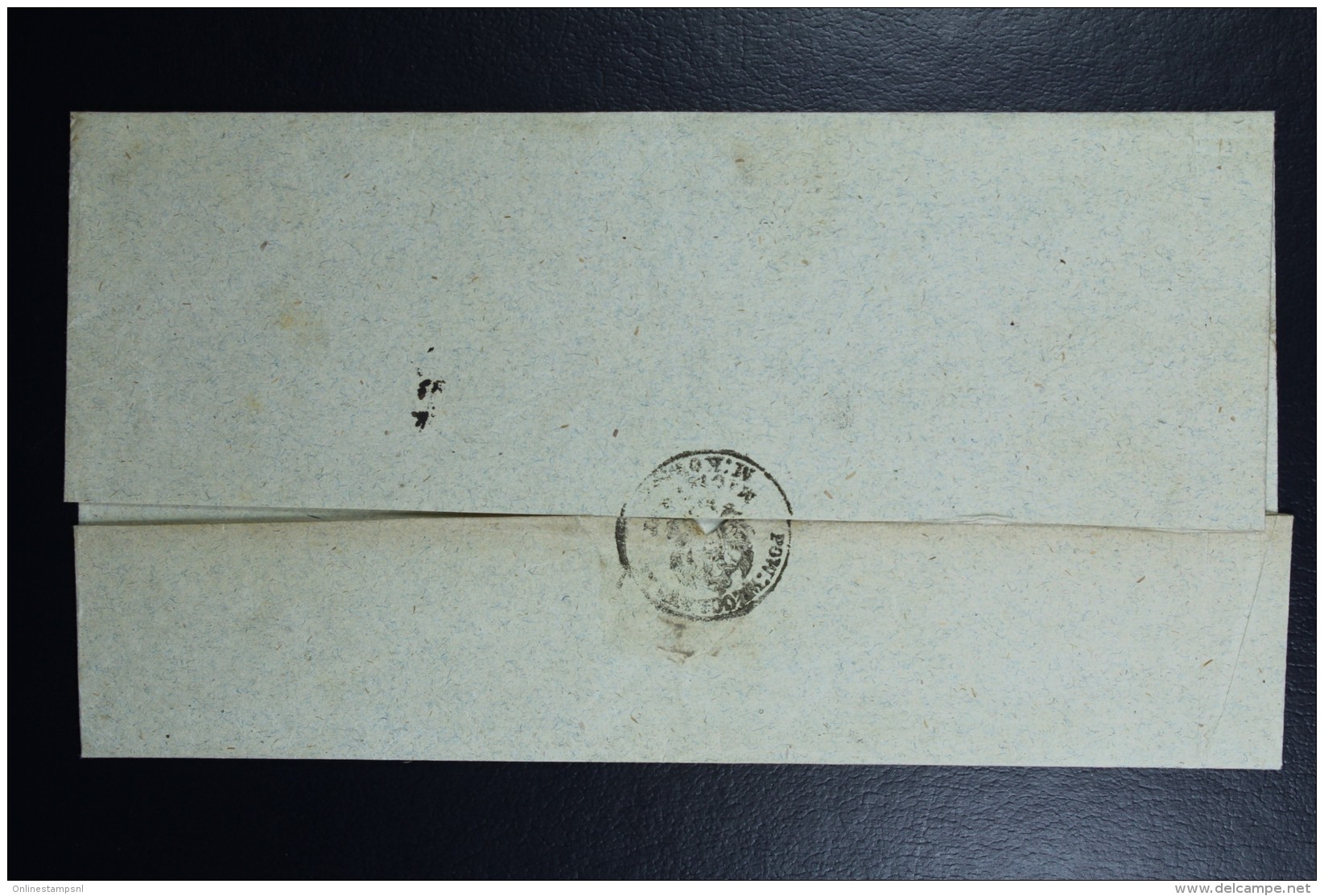 Poland: Letter 1836 Kowal (red CDS With Handwritten 25/7) To Wloclawek (backstamped Receiving Cancel) - ...-1860 Prefilatelia