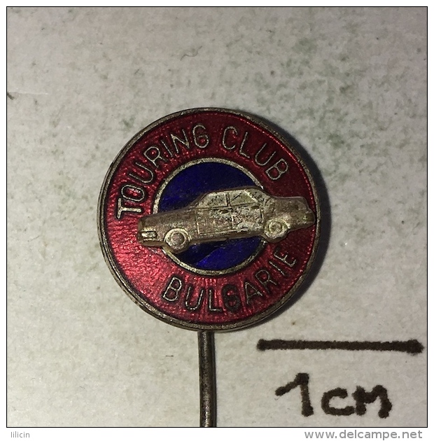 Badge (Pin) ZN002939 - Automobile (Car) Touring Club Bulgarie - Other & Unclassified