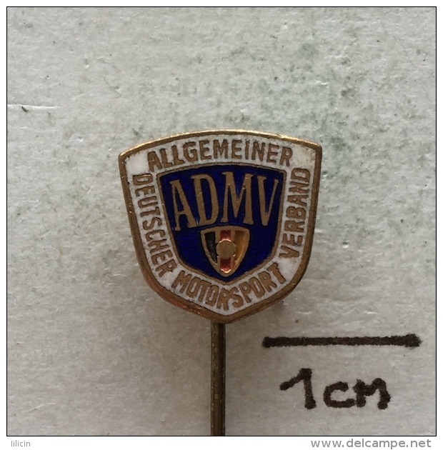 Badge (Pin) ZN002941 - Automobile (Car) ADMV Allgemeiner Deutscher Motorsport Verband - Other & Unclassified