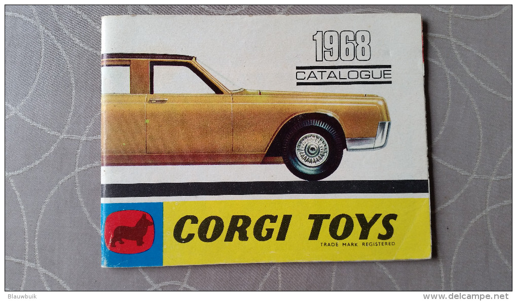 Corgi Catalogus 1968 Franstalig - Catalogues & Prospectus
