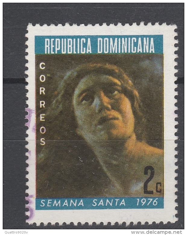 1976. Holy Week. Used (o) - Dominican Republic