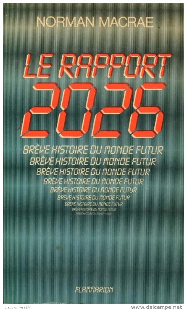 Le Rapport 2026 Par Macrae Flammarion - Flammarion