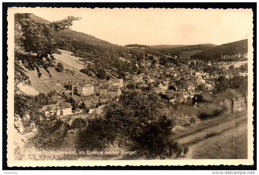 6551 - Alte Foto Ansichtskarte - Ruhla - Rolapp Reg. Nr. 10 - Gel 1956 - Schmalkalden