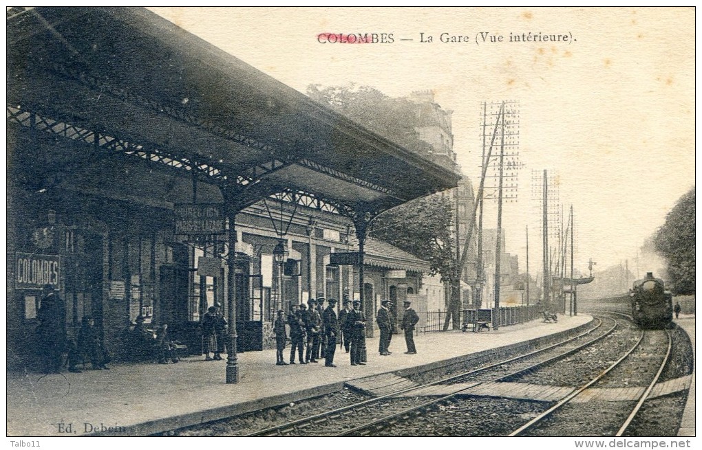 Colombes - La Gare - Vue Intérieure - Colombes