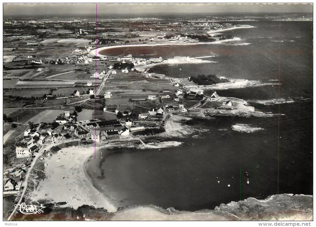 LOMENER EN PLOEMEUR - Plage De Perello Et Vue Générale Aérienne. - Other & Unclassified