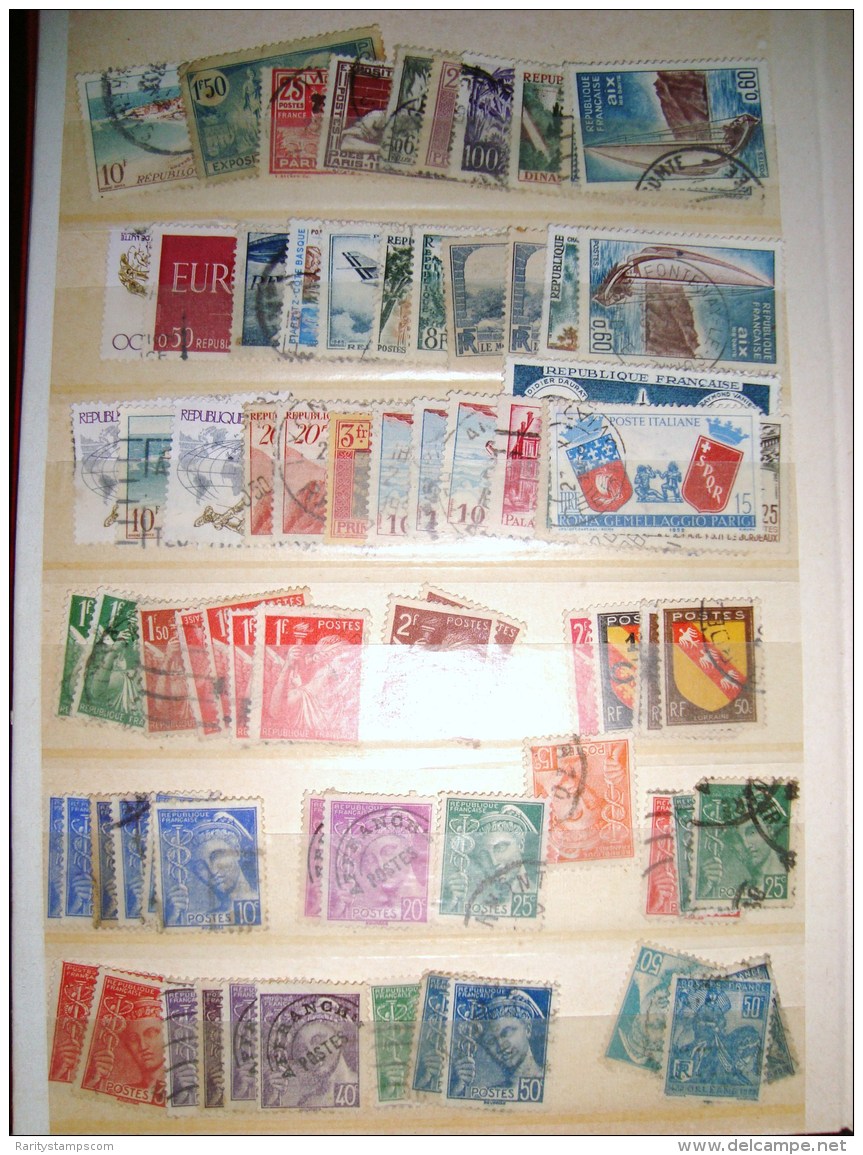 FRANCE COLLECTION CLASSIC STAMPS LOT - Collectors