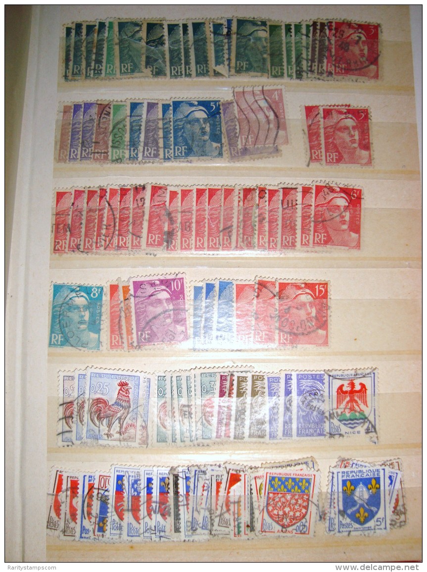 FRANCE COLLECTION CLASSIC STAMPS LOT - Collectors