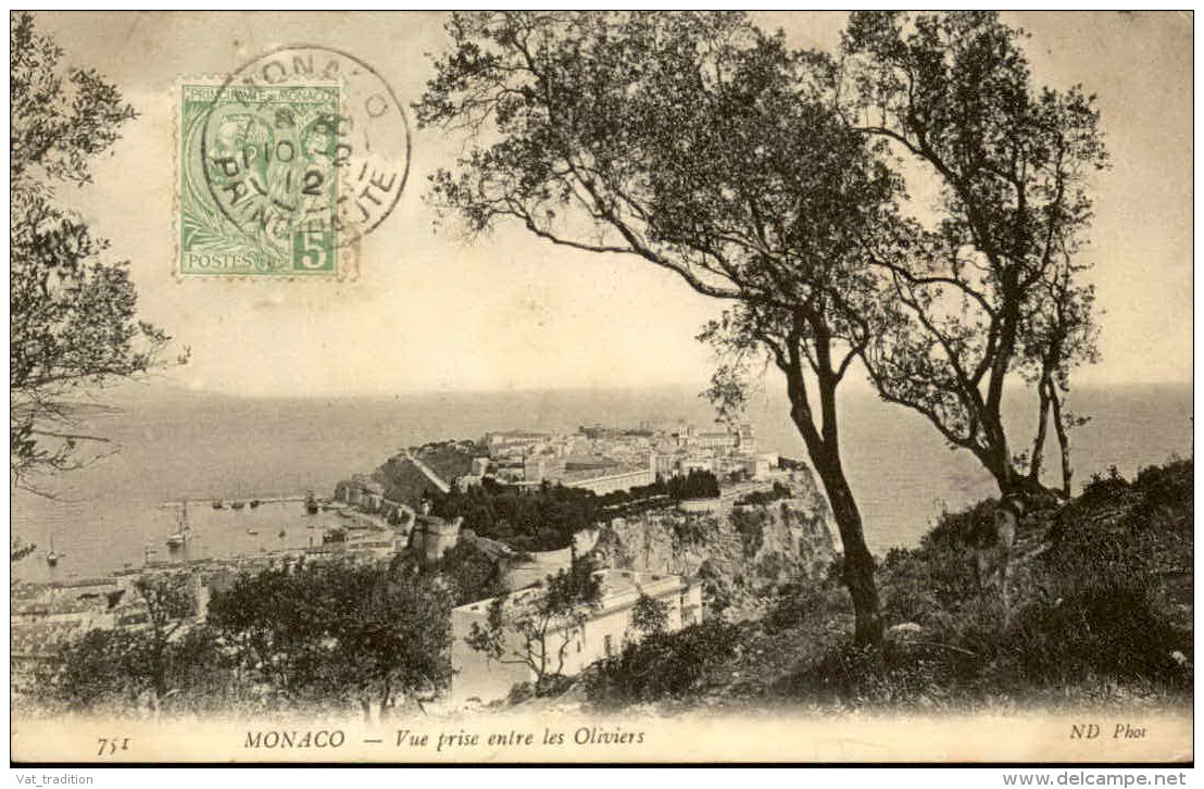 MONACO - Oblitération De Monaco Sur Carte Postale En 1912 - A Voir - L  3188 - Storia Postale