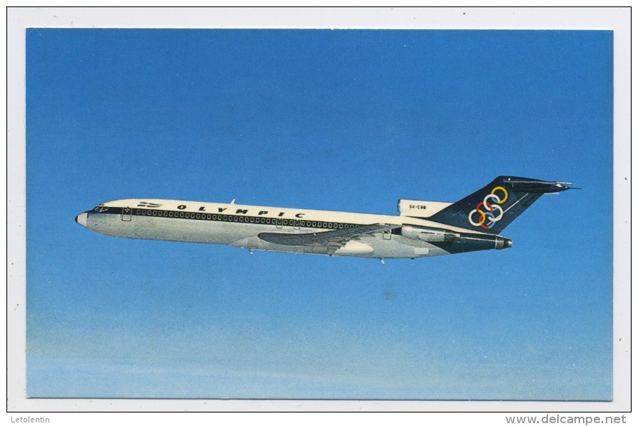 CPM:  BOEING 727-200 DE L'OLYMPIC AIRWAYS - 1946-....: Ere Moderne