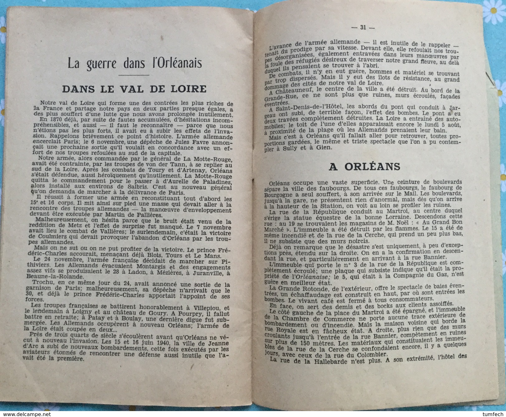 Aperçu rapide des évènements qui se sont produits du 15 au 20 juin 1940. Loiret. Gien. Sully. Gondreville. Pithiviers..