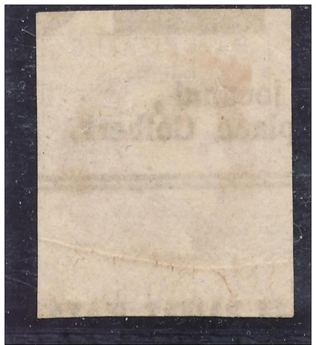 N°40BA BORDEAUX REPORT 2 ANNULATION TYPOGRAPHIQUE DES JOURNAUX. - 1870 Emission De Bordeaux