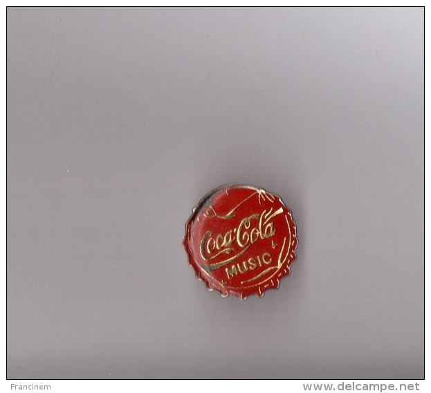Pin's Capsule Coca Cola (non Signé) - Coca-Cola