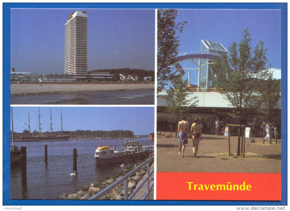 Deutschland; Travemünde Lübeck; Multibildkarte - Lübeck-Travemuende